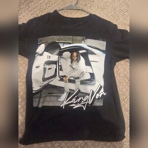 King Von Black Graphic Tee